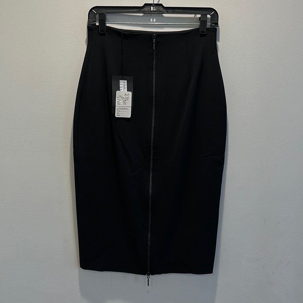 PLEIN SUD black zipper skirt
